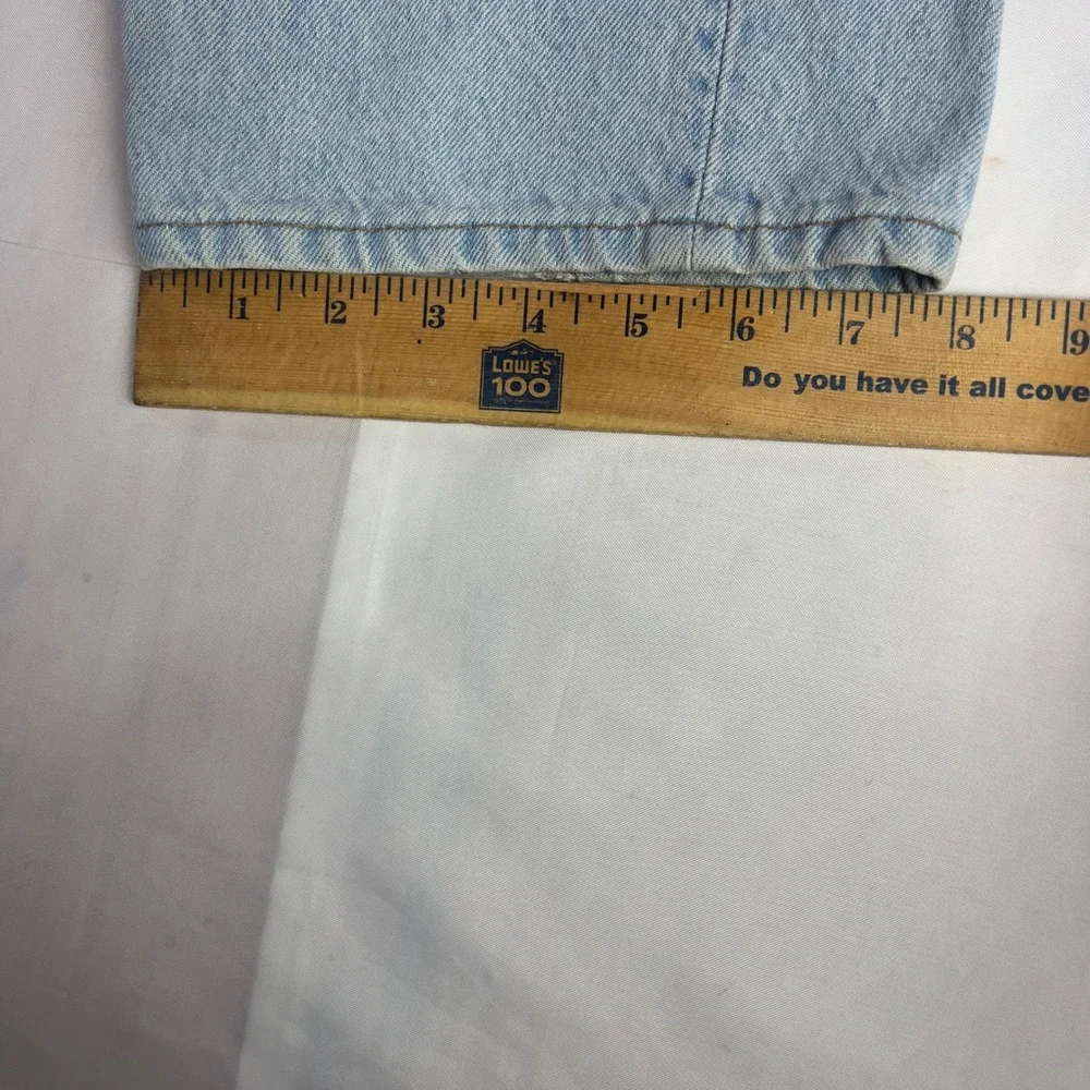 Vintage Levis 501 Light Wash Button Fly Jeans Made in USA Mens 36x34